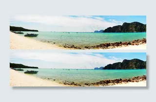 泰国普吉pp岛海滩图片