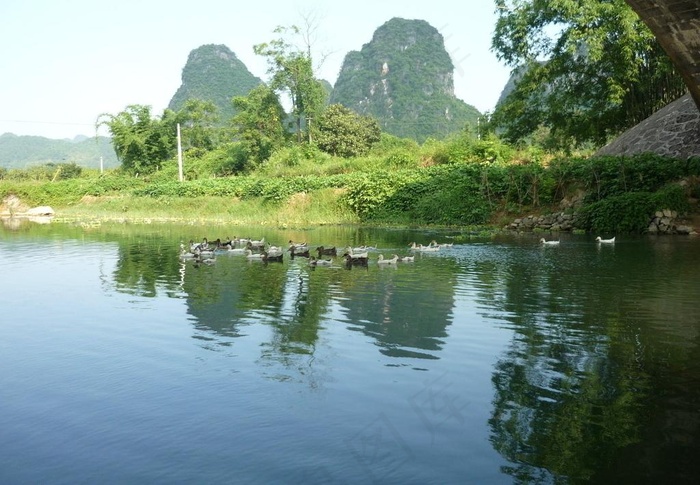 桂林山水画图片