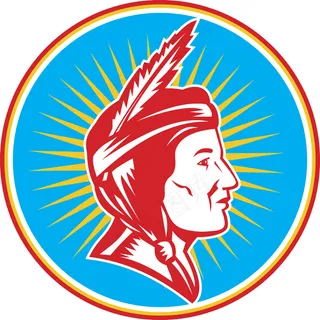 美国土著的印第安女人的女人