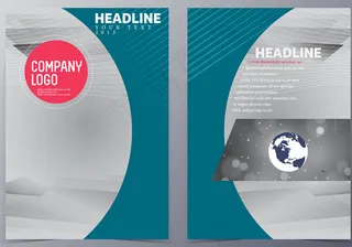 商业公司画册封面