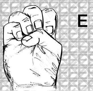 手语手势示意图