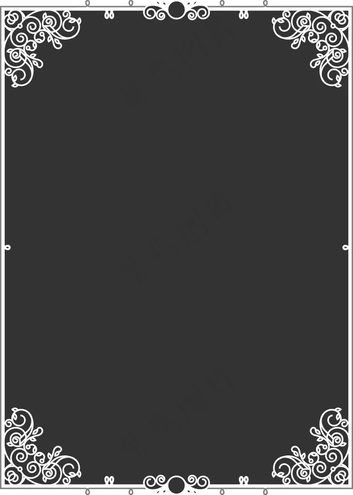 精美古典花边边框设计矢量素材eps,ai矢量模版下载