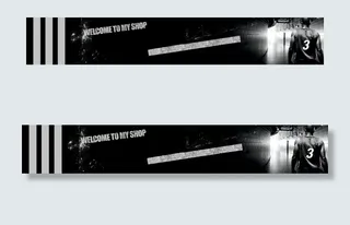 黑色基调商业模板