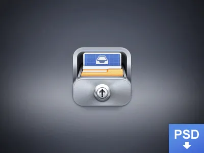 app图标psd模版下载