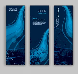 时尚条幅设计矢量素材