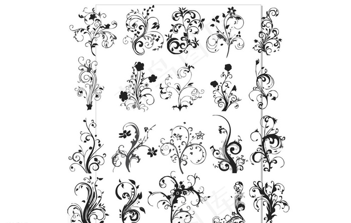 底纹花纹边框 线条 底纹背景图片