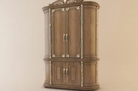 精致欧式家具欧式衣柜图片