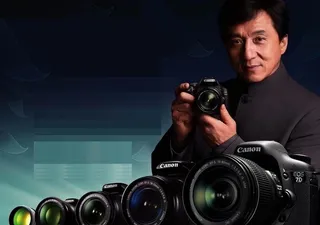 成龙 佳能相机 形象大使图片