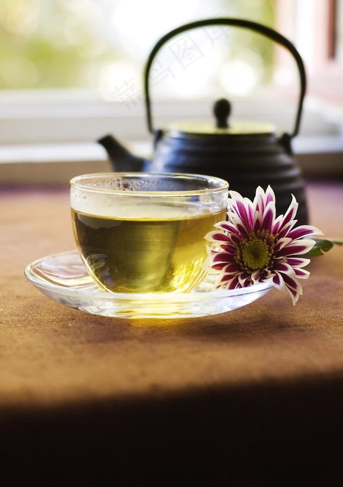 菊花茶图片