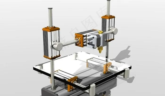 小型3D打印机x100y100z1...