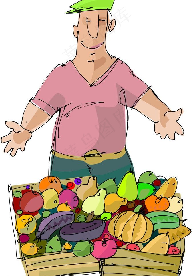 商人 商贩 商家 水果图片