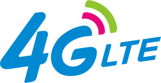 蓝色简约5glogo标准色移动免抠元素