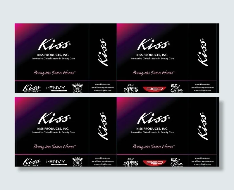 kiss广告袋图片ai矢量模版下载