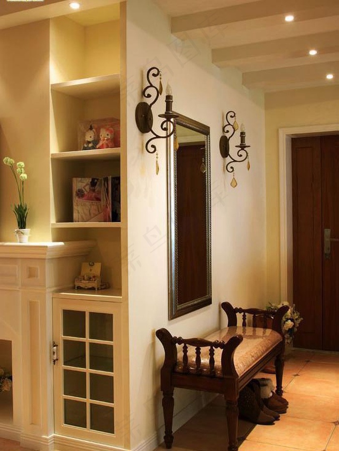 玄关设计效果图