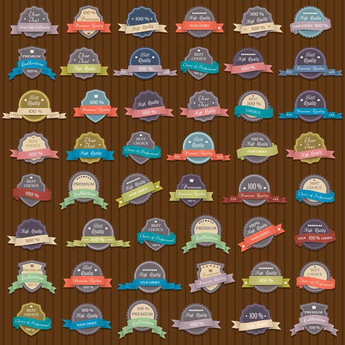 大矢量集优质标签