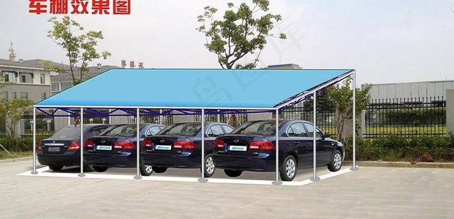 停车棚图片