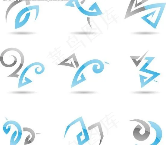 logo图标模板下载图片eps,ai矢量模版下载