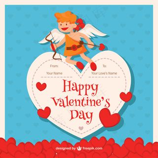 情人节的心标签