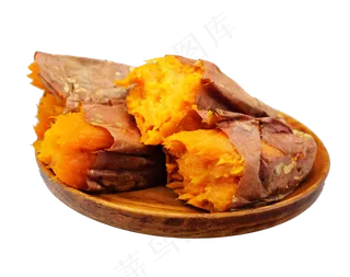 烤红薯小吃,免抠元素