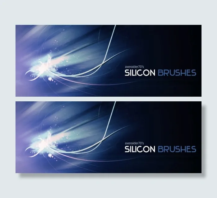 超酷抽象光线PHOTOSHOP笔刷...