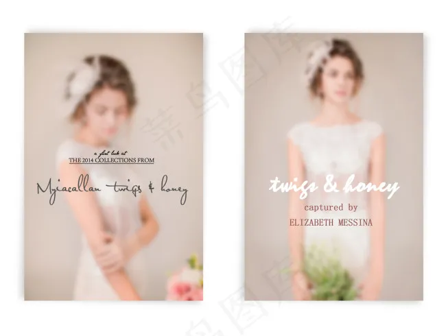 婚礼相册设计模板psd模版下载