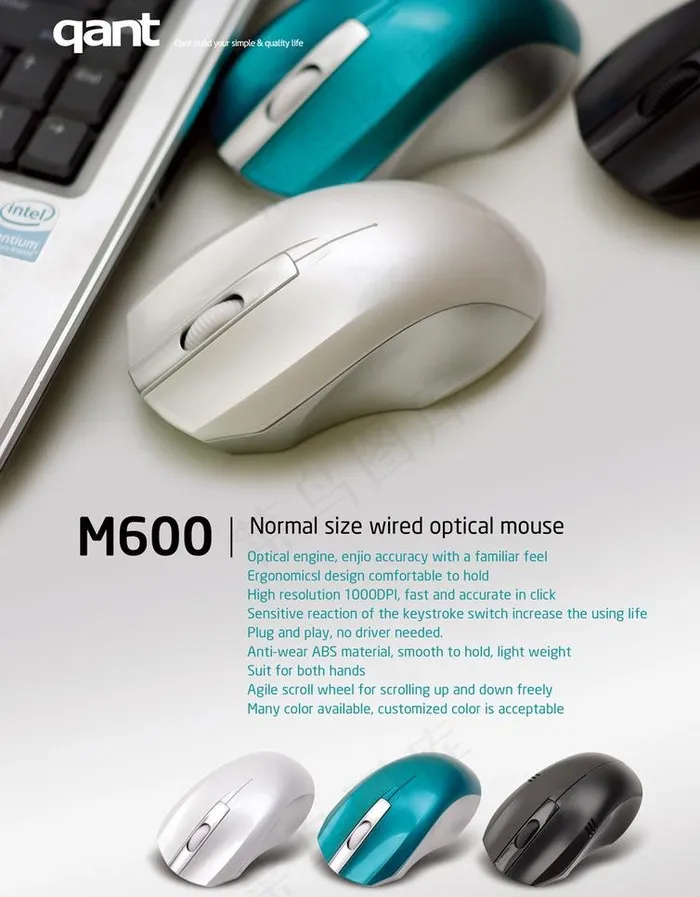 鼠标外贸单张设计图片(2480X3366(DPI:300))psd模版下载