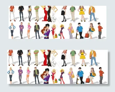 卡通人物集锦图片