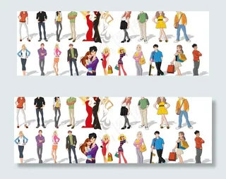 卡通人物集锦图片