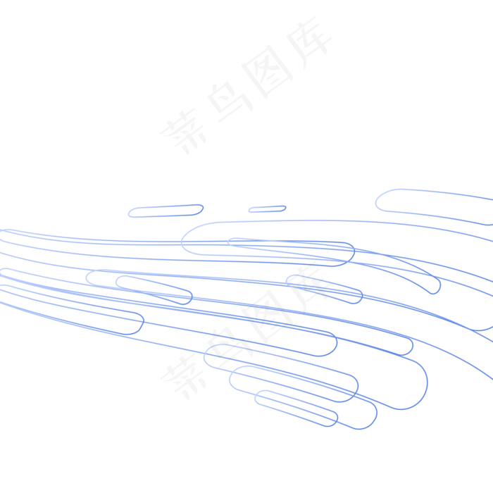 渐变流线科技装饰电商素材矢量(2000*2000px 300 dpi )ai矢量模版下载