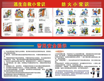 安全消防知识宣传栏