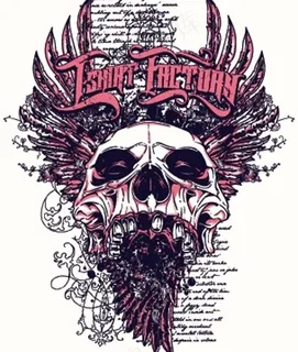 潮流骷髅头图案图片