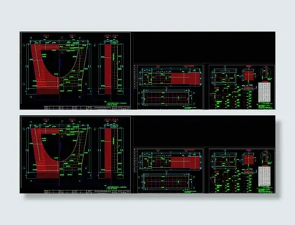 桥墩墩身钢筋布置图