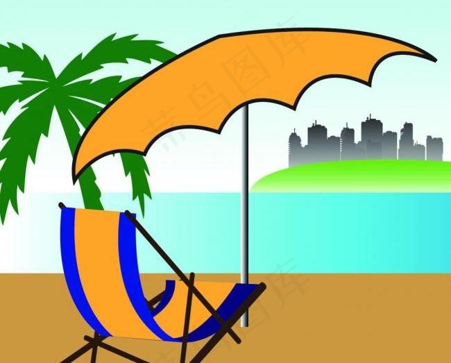 沙滩椅图片