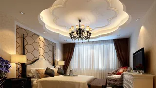 中式客厅装修设计效果图