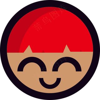 彩色墨迹矢量图，彩色墨痕