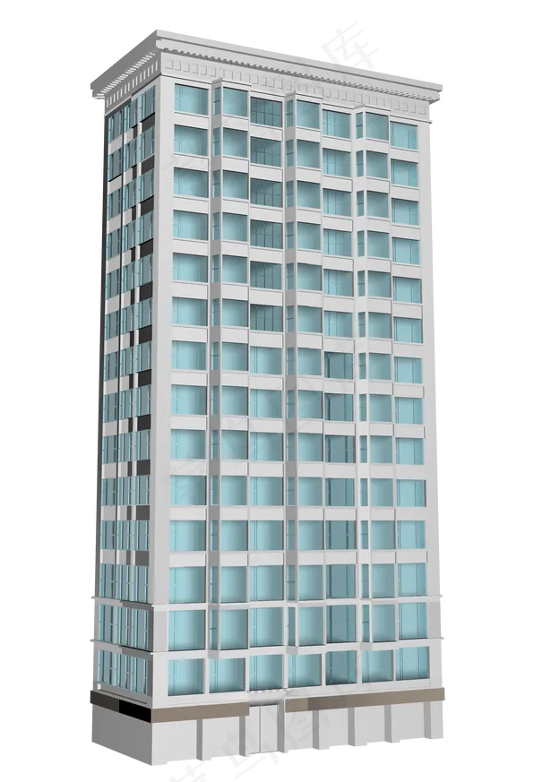 多层建筑三维