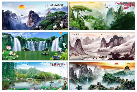 中国风水墨山水画 中国风水墨山水画