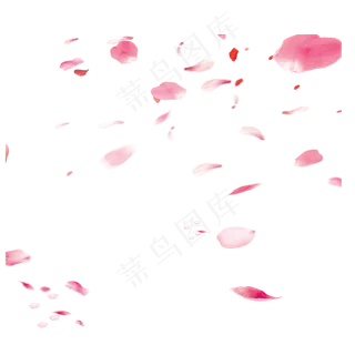 花瓣  漂浮元素