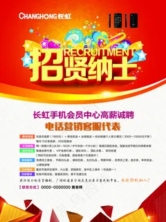 招聘海报