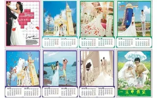 2014年挂历图片