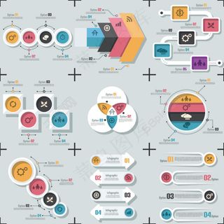 时尚创意画册图表图片