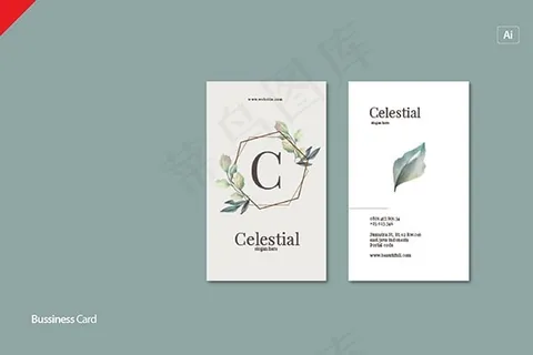 优雅的商业名片