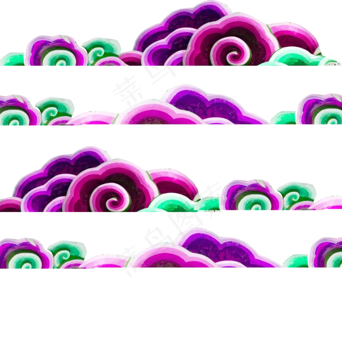 中式中国风古典祥纹边框PNG透明背...(800X800)