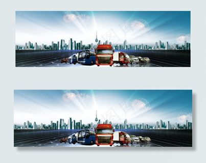 物流公司网站BANNER