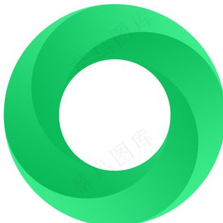 大气漂亮精致的渐变圆圈LOGO图片