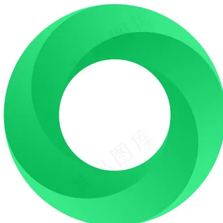 大气漂亮精致的渐变圆圈LOGO图片