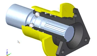 快速释放转向中心