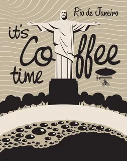 咖啡和世界旅游景点图片