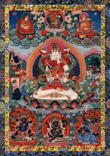 莲师双身佛像图片 莲师双身佛像图片