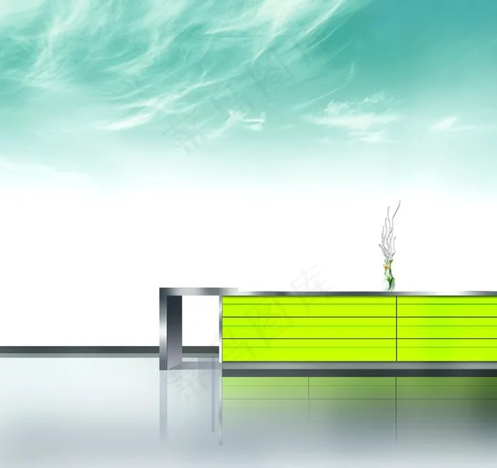 厨房展示图图片psd模版下载